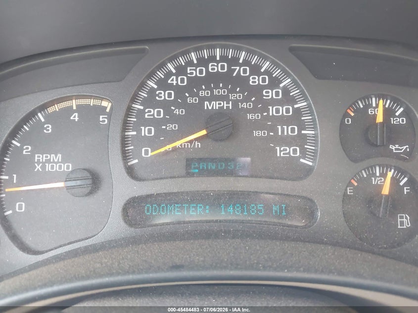 2003 Chevrolet Silverado 3500 VIN 1GCJK33113F192714 IAAI salvage auction — HAIL, Salvage (Kansas), sold $8,100 on 2026-07-24 (photo 5)