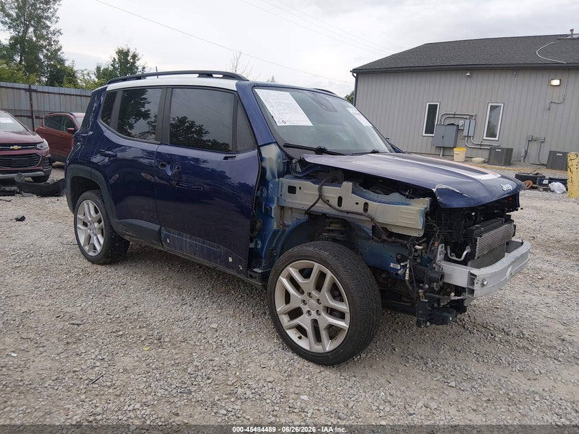2021 Jeep Renegade VIN ZACNJDBB0MPM48325 IAAI salvage auction — FRONT END, Salvage (Ohio), sold $2,700 on 2026-08-01 (photo 1)