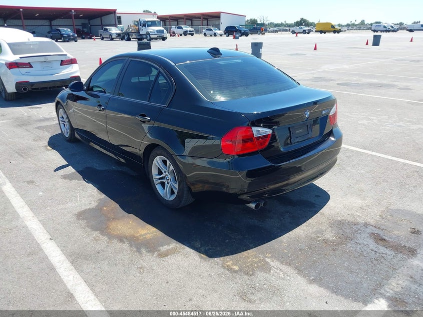 2008 BMW 3 series VIN WBAVA37568NL50461 IAAI salvage auction — RIGHT SIDE, Salvage (California), sold $950 on 2026-07-14 (photo 3)