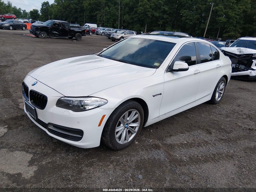2014 BMW 5er VIN WBA5A7C51ED616290 IAAI salvage auction — NORMAL WEAR, Clear (Montana), sold $450 on 2026-08-05 (photo 2)