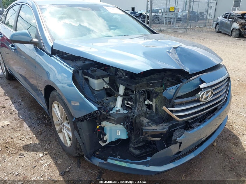 2016 Hyundai Sonata VIN 5NPE24AFXGH390841 IAAI salvage auction — FRONT END, Salvage (Ohio), sold $825 on 2026-07-10 (photo 6)