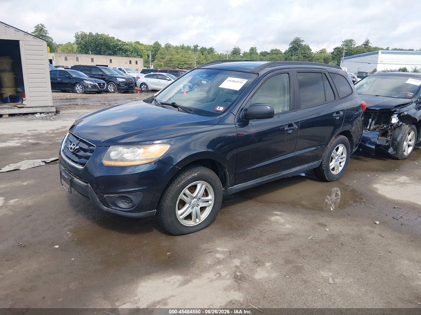 2011 Hyundai Santa fe VIN 5XYZGDAB5BG004455 IAAI salvage auction — NORMAL WEAR, Original (New Hampshire), sold $450 on 2026-07-08 (photo 2)