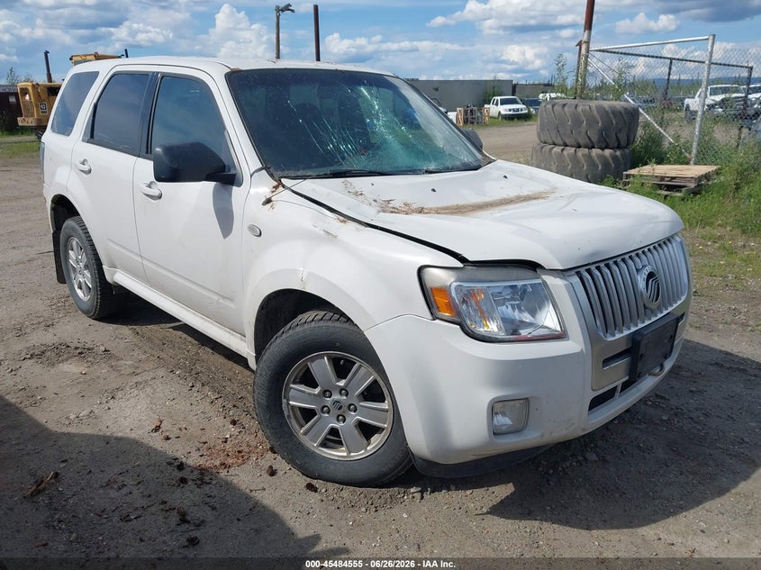 2009 Mercury Mariner VIN 4M2CU91G79KJ02229 IAAI salvage auction — FRONT END, Bill Of Sale (Alaska), sold $100 on 2026-07-17 (photo 1)