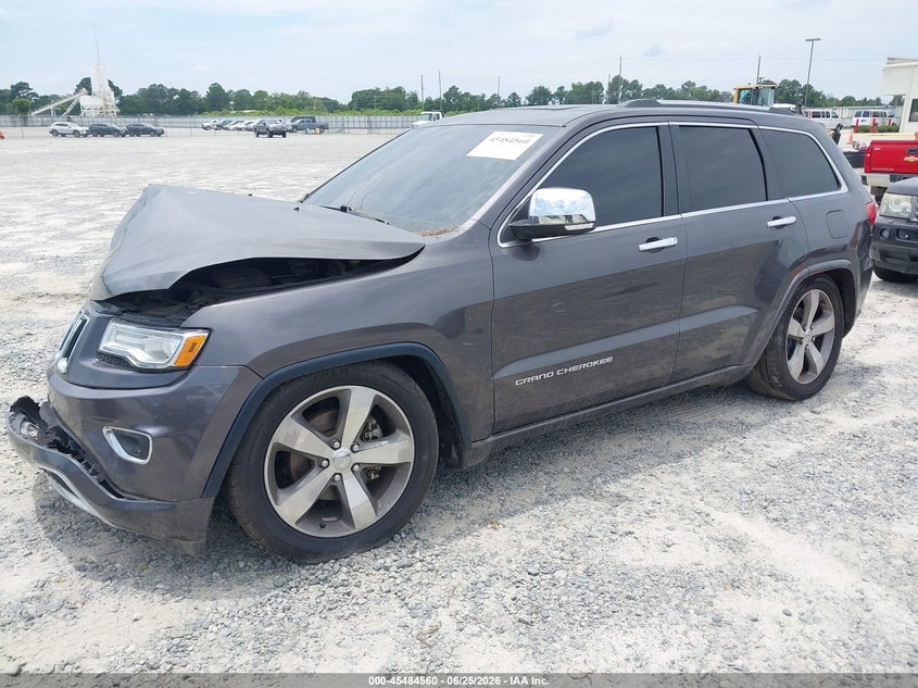 2014 Jeep Grand cherokee VIN 1C4RJFCG6EC492569 IAAI salvage auction — NORMAL WEAR, Clear (Florida), sold $1,350 on 2026-07-22 (photo 2)