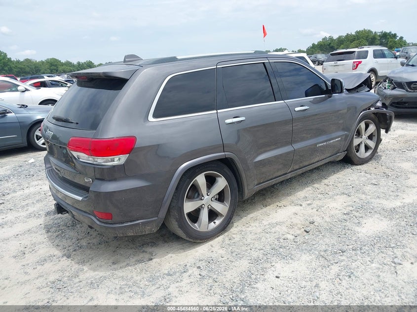 2014 Jeep Grand cherokee VIN 1C4RJFCG6EC492569 IAAI salvage auction — NORMAL WEAR, Clear (Florida), sold $1,350 on 2026-07-22 (photo 4)