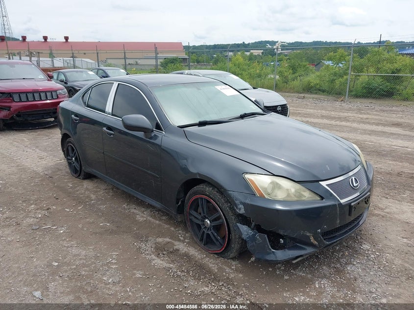 2008 Lexus Is 250 VIN JTHCK262185022405 IAAI salvage auction — LEFT SIDE, Salvage (Pennsylvania), sold $300 on 2026-07-28 (photo 1)