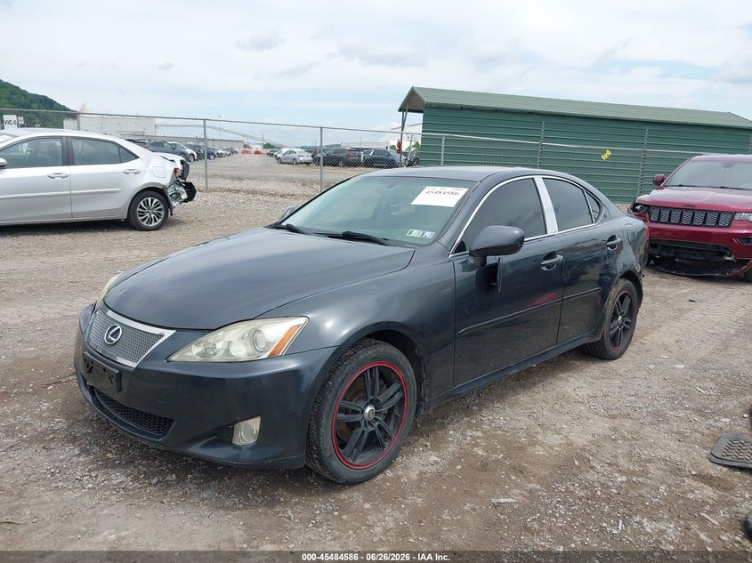 2008 Lexus Is 250 VIN JTHCK262185022405 IAAI salvage auction — LEFT SIDE, Salvage (Pennsylvania), sold $300 on 2026-07-28 (photo 2)