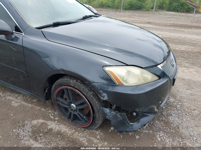 2008 Lexus Is 250 VIN JTHCK262185022405 IAAI salvage auction — LEFT SIDE, Salvage (Pennsylvania), sold $300 on 2026-07-28 (photo 6)