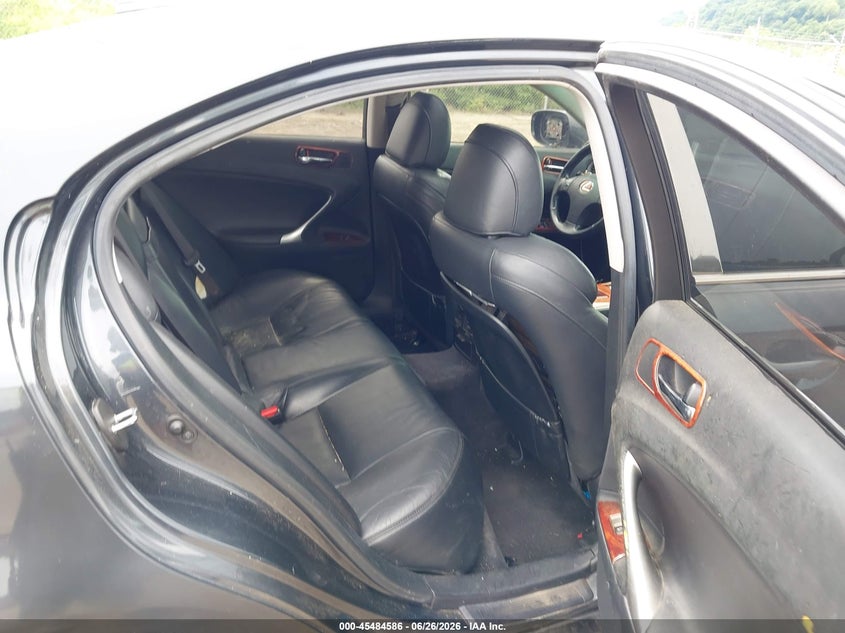 2008 Lexus Is 250 VIN JTHCK262185022405 IAAI salvage auction — LEFT SIDE, Salvage (Pennsylvania), sold $300 on 2026-07-28 (photo 8)