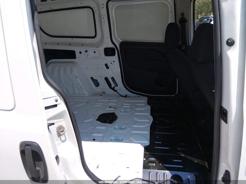 2021 Ram Promaster city VIN ZFBHRFAB3M6U16142 IAAI salvage auction — LEFT REAR, Clear (Massachusetts), sold $6,900 on 2026-08-05 (photo 8)