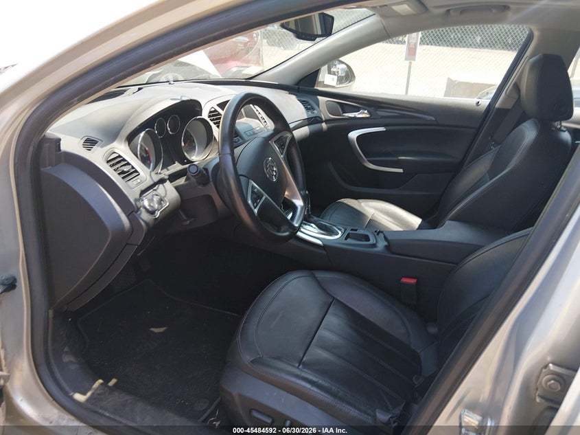 2011 Buick Regal VIN W04GS5EC5B1003296 IAAI salvage auction — FRONT & REAR, Clear (Massachusetts), sold $775 on 2026-07-14 (photo 5)