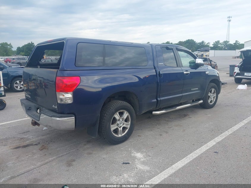 2007 Toyota Tundra VIN 5TBBV58187S450970 IAAI salvage auction — REAR END, Clear (Indiana), sold $1,850 on 2026-07-24 (photo 4)