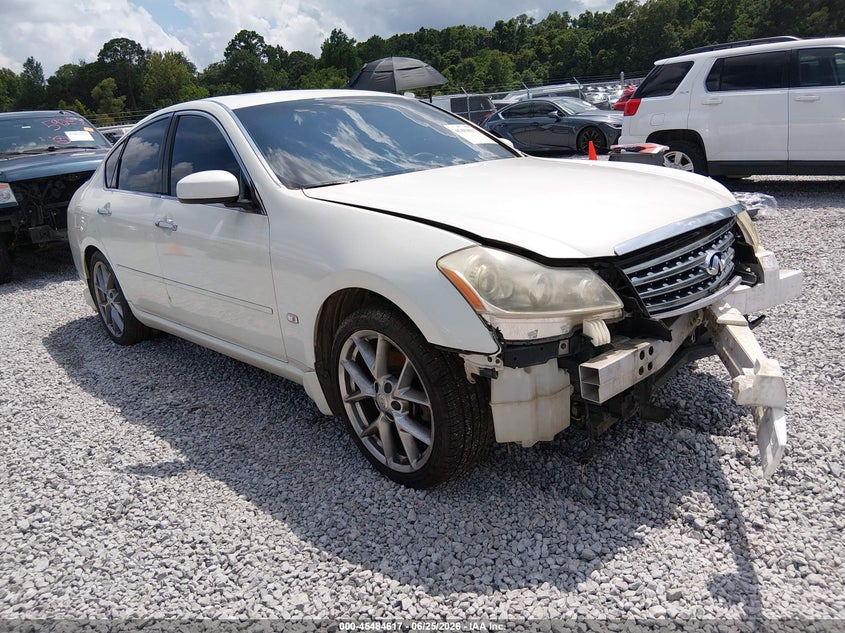 2007 Infiniti M35 VIN JNKAY01E17M309551 IAAI salvage auction — FRONT & REAR, Salvage (Alabama), sold $25 on 2026-07-23 (photo 1)