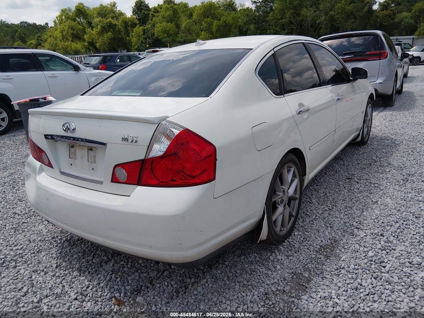 2007 Infiniti M35 VIN JNKAY01E17M309551 IAAI salvage auction — FRONT & REAR, Salvage (Alabama), sold $25 on 2026-07-23 (photo 4)