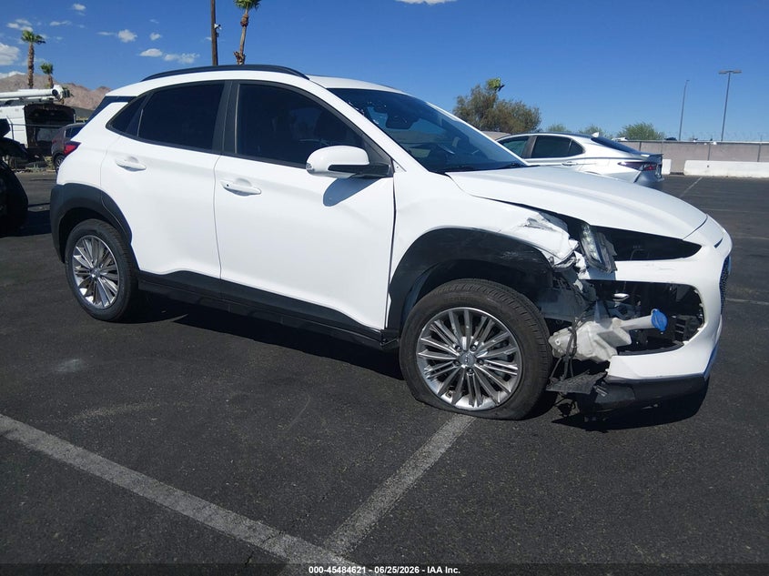 2021 Hyundai Kona VIN KM8K6CAA7MU723466 IAAI salvage auction — FRONT END, Salvage (Nevada), sold $3,950 on 2026-07-31 (photo 1)