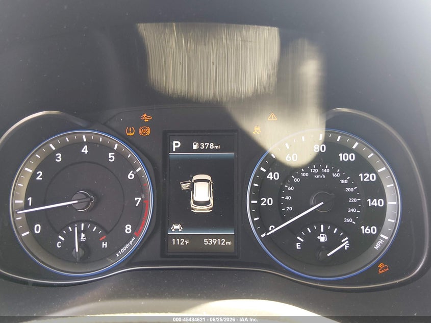 2021 Hyundai Kona VIN KM8K6CAA7MU723466 IAAI salvage auction — FRONT END, Salvage (Nevada), sold $3,950 on 2026-07-31 (photo 7)