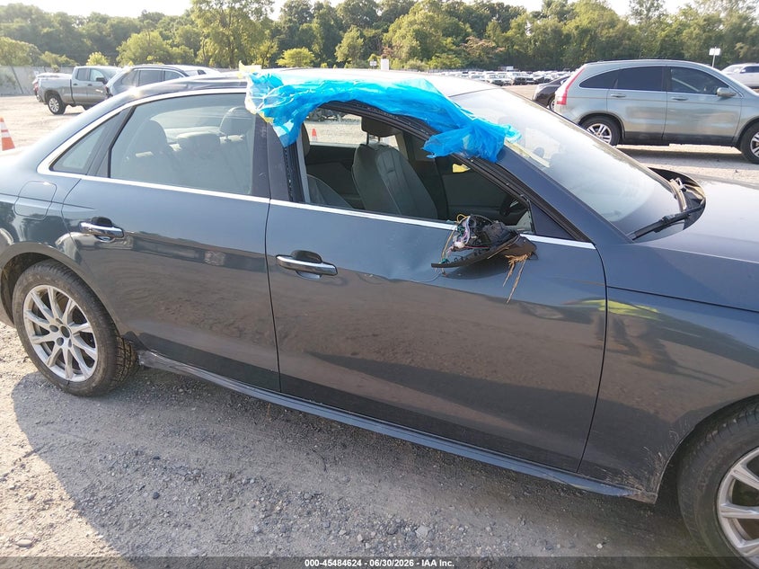 2020 Audi A4 VIN WAUGMAF43LN009251 IAAI salvage auction — SIDE, Rebuildable (Florida), sold $6,200 on 2026-07-28 (photo 6)