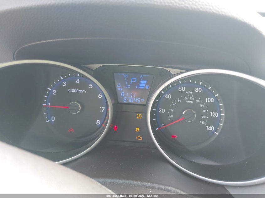 2013 Hyundai Tucson VIN KM8JU3AC8DU565870 IAAI salvage auction — NORMAL WEAR, Clear (Pennsylvania), sold $2,300 on 2026-07-17 (photo 7)
