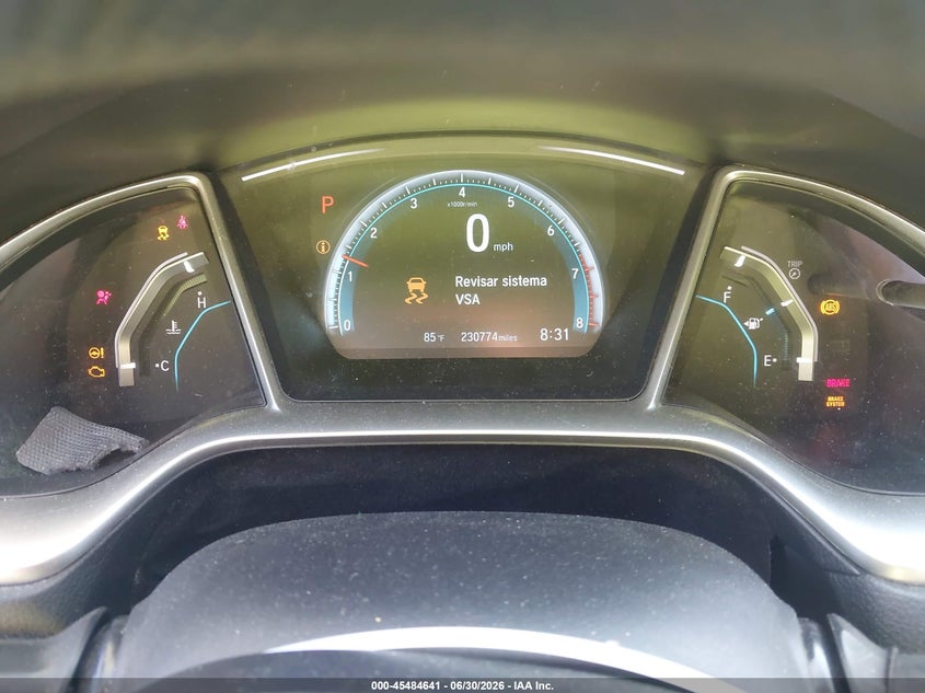 2016 Honda Civic VIN 19XFC2F70GE232293 IAAI salvage auction — FRONT END, Salvage - Greater Than 75% (Maryland), sold $2,500 on 2026-09-03 (photo 7)