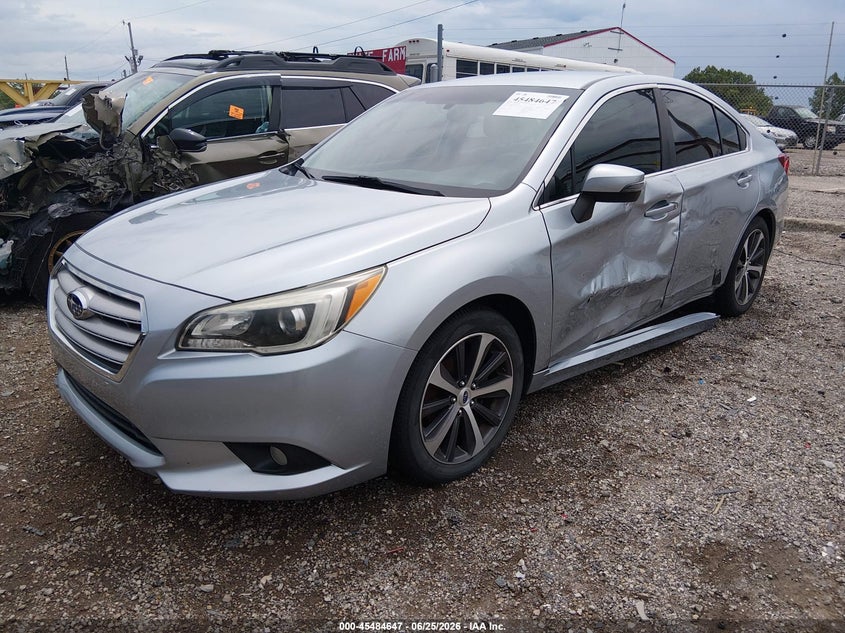 2015 Subaru LEGACY VIN 4S3BNBJ66F3045220 IAAI salvage auction — SIDE, Clear (Indiana), sold $2,000 on 2026-07-26 (photo 2)