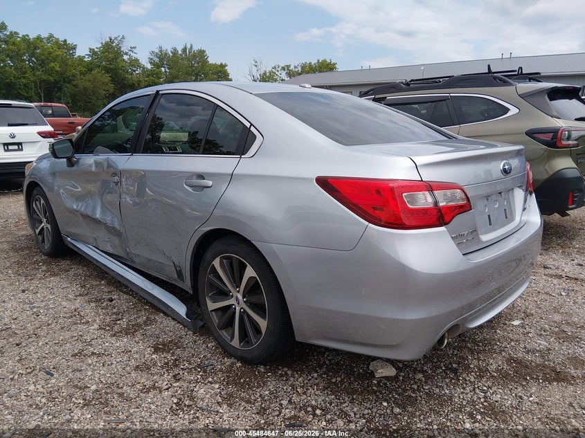 2015 Subaru LEGACY VIN 4S3BNBJ66F3045220 IAAI salvage auction — LEFT SIDE, Clear (Indiana), sold $2,150 on 2026-07-29 (photo 3)