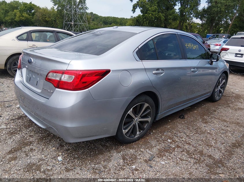 2015 Subaru LEGACY VIN 4S3BNBJ66F3045220 IAAI salvage auction — LEFT SIDE, Clear (Indiana), sold $2,150 on 2026-07-29 (photo 4)