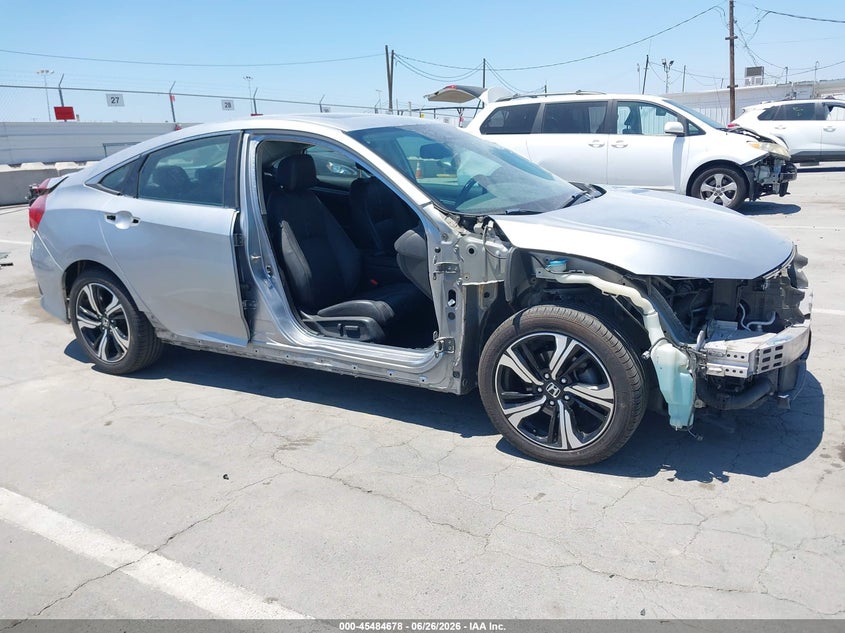 2016 Honda Civic VIN 19XFC1F93GE206427 IAAI salvage auction — SIDE, Salvage (California), sold $3,800 on 2026-07-09 (photo 1)