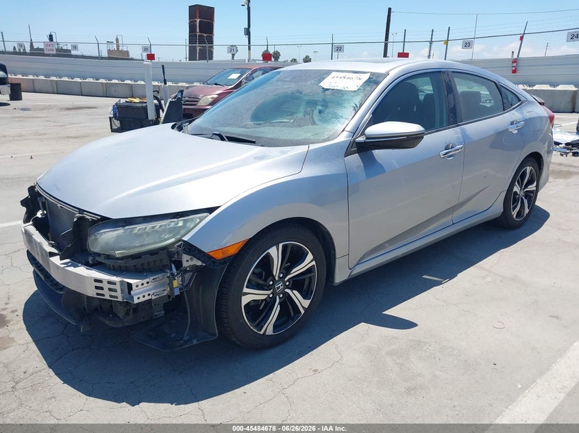 2016 Honda Civic VIN 19XFC1F93GE206427 IAAI salvage auction — SIDE, Salvage (California), sold $3,800 on 2026-07-09 (photo 2)