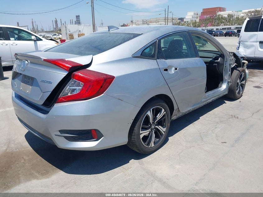 2016 Honda Civic VIN 19XFC1F93GE206427 IAAI salvage auction — SIDE, Salvage (California), sold $3,800 on 2026-07-09 (photo 4)