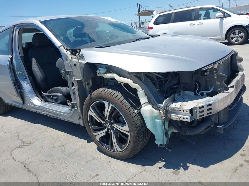 2016 Honda Civic VIN 19XFC1F93GE206427 IAAI salvage auction — SIDE, Salvage (California), sold $3,800 on 2026-07-09 (photo 6)
