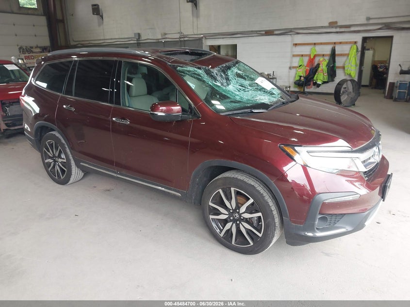 2021 Honda Pilot VIN 5FNYF6H03MB069975 — IAAI salvage auction photo