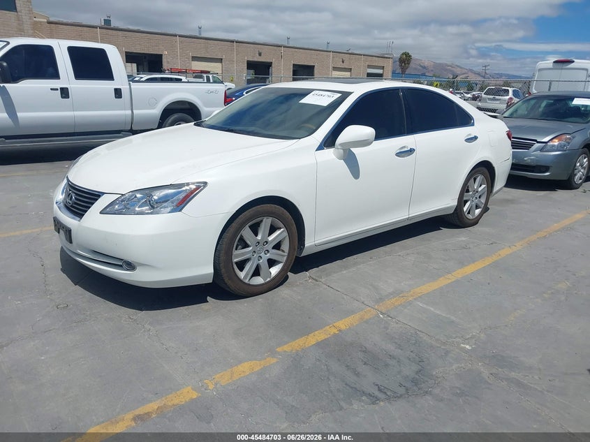 2007 Lexus Es 350 VIN JTHBJ46G172015802 IAAI salvage auction — REAR END, Salvage (California), sold $2,350 on 2026-07-13 (photo 2)