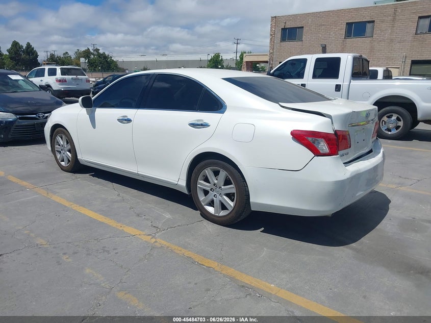 2007 Lexus Es 350 VIN JTHBJ46G172015802 IAAI salvage auction — REAR END, Salvage (California), sold $2,350 on 2026-07-13 (photo 3)