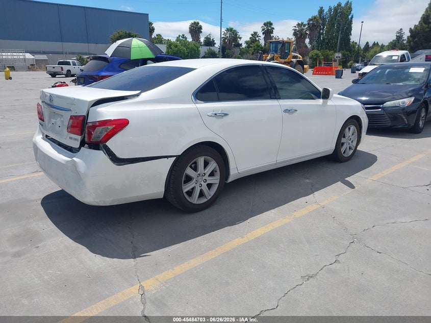 2007 Lexus Es 350 VIN JTHBJ46G172015802 IAAI salvage auction — REAR END, Salvage (California), sold $2,350 on 2026-07-13 (photo 4)
