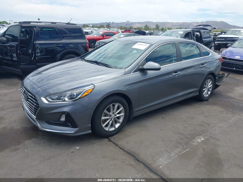 2019 Hyundai Sonata VIN 5NPE24AF4KH813471 IAAI salvage auction — REAR END, Salvage (Arizona), sold $2,750 on 2026-07-05 (photo 2)