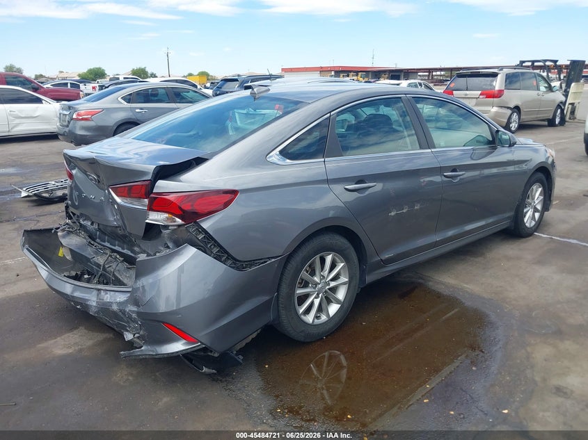2019 Hyundai Sonata VIN 5NPE24AF4KH813471 IAAI salvage auction — REAR END, Salvage (Arizona), sold $2,750 on 2026-07-05 (photo 4)