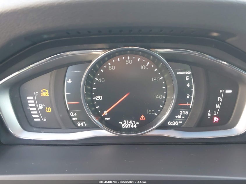 2017 Volvo VIN LYV402HK3HB155921 IAAI salvage auction — RIGHT FRONT, Salvage (Arizona), sold $2,400 on 2026-07-16 (photo 7)