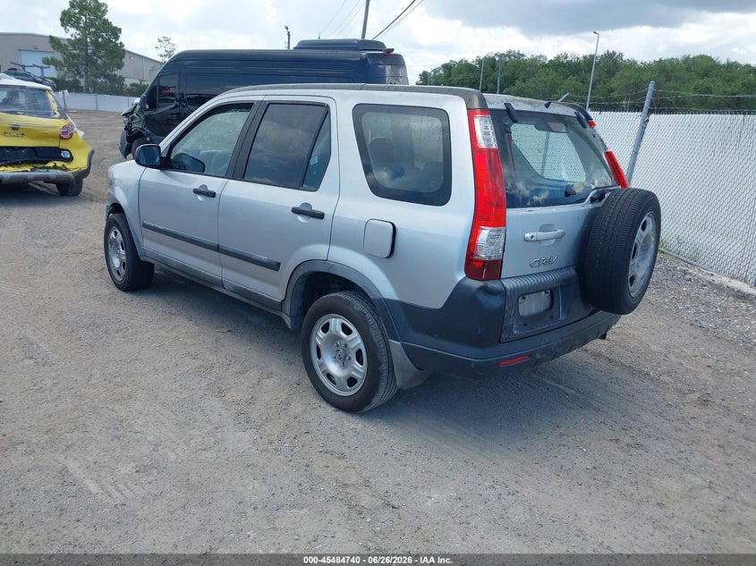 2005 Honda Cr-v VIN JHLRD68525C003604 IAAI salvage auction — LEFT FRONT, Rebuildable (Florida), sold $650 on 2026-07-12 (photo 3)