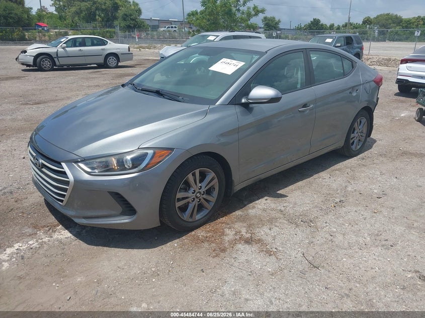 2017 Hyundai Elantra VIN KMHD84LF2HU422577 IAAI salvage auction — REAR END, Rebuildable (Florida), sold $3,975 on 2026-07-16 (photo 2)