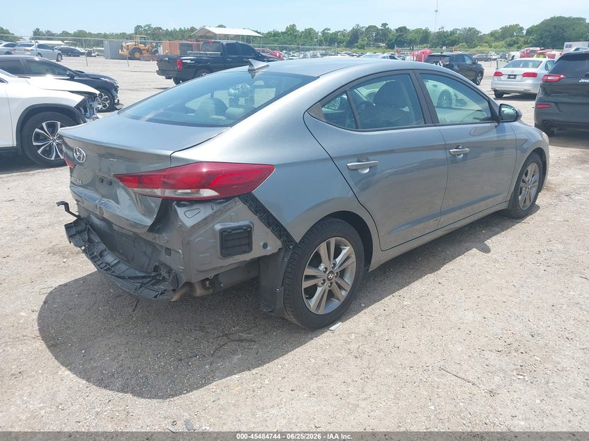 2017 Hyundai Elantra VIN KMHD84LF2HU422577 IAAI salvage auction — REAR END, Rebuildable (Florida), sold $3,975 on 2026-07-16 (photo 4)