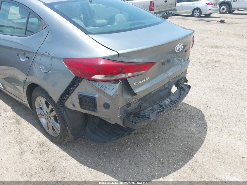 2017 Hyundai Elantra VIN KMHD84LF2HU422577 IAAI salvage auction — REAR END, Rebuildable (Florida), sold $3,975 on 2026-07-16 (photo 6)