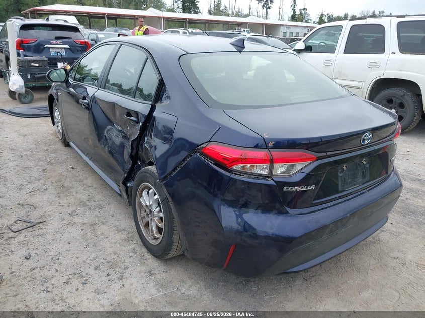 2021 Toyota Corolla VIN JTDEAMDE8MJ029262 IAAI salvage auction — LEFT SIDE, Bill Of Sale (Washington), sold $6,600 on 2026-07-08 (photo 3)