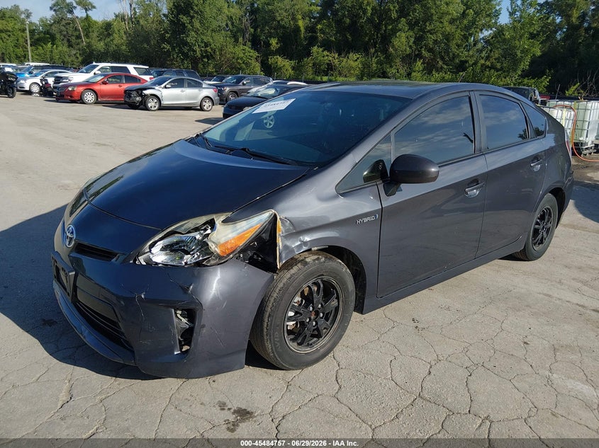 2014 Toyota Prius VIN JTDKN3DU0E1754316 IAAI salvage auction — LEFT FRONT, Salvage (Kansas), sold $1,400 on 2026-07-22 (photo 2)