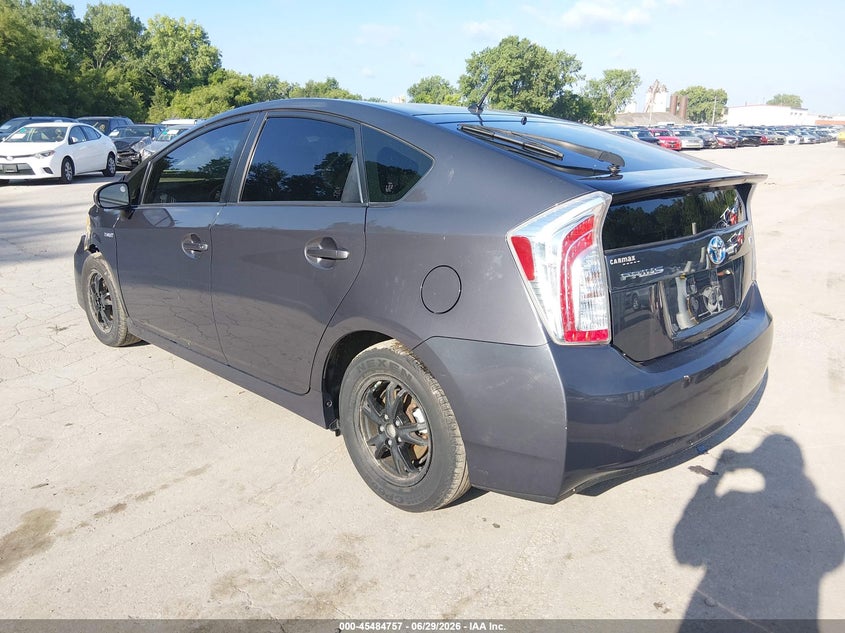 2014 Toyota Prius VIN JTDKN3DU0E1754316 IAAI salvage auction — LEFT FRONT, Salvage (Kansas), sold $1,400 on 2026-07-22 (photo 3)