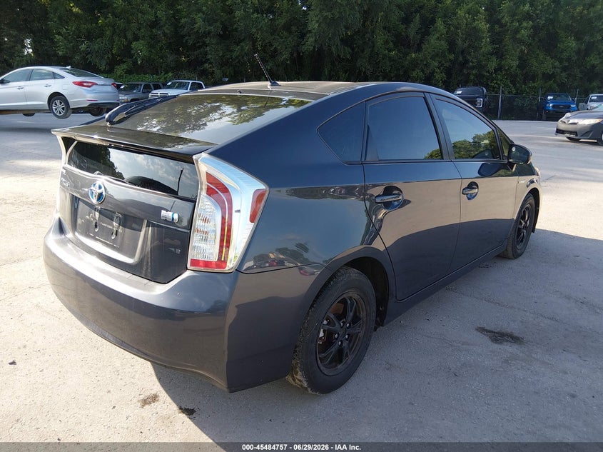 2014 Toyota Prius VIN JTDKN3DU0E1754316 IAAI salvage auction — LEFT FRONT, Salvage (Kansas), sold $1,400 on 2026-07-22 (photo 4)