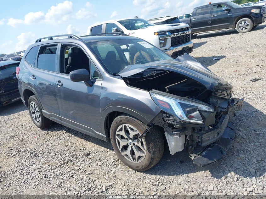2022 Subaru Forester VIN JF2SKAEC6NH509810 IAAI salvage auction — FRONT END, Salvage (Tennessee), sold $675 on 2026-08-27 (photo 1)