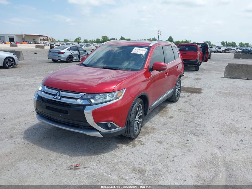 2018 Mitsubishi Outlander VIN JA4AD3A37JZ036763 IAAI salvage auction — REAR END, Salvage Title, sold $3,050 on 2026-07-22 (photo 2)