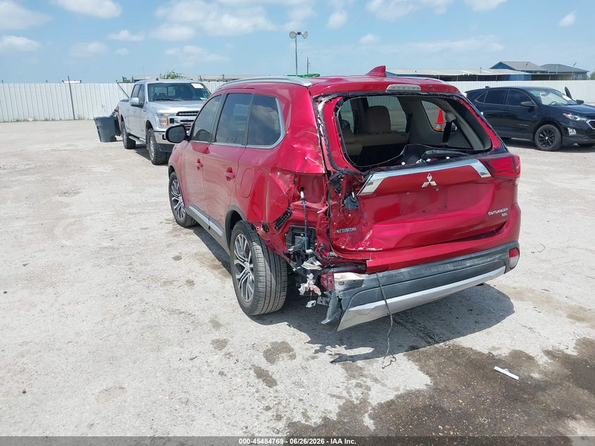 2018 Mitsubishi Outlander VIN JA4AD3A37JZ036763 IAAI salvage auction — REAR END, Salvage Title, sold $3,050 on 2026-07-22 (photo 3)