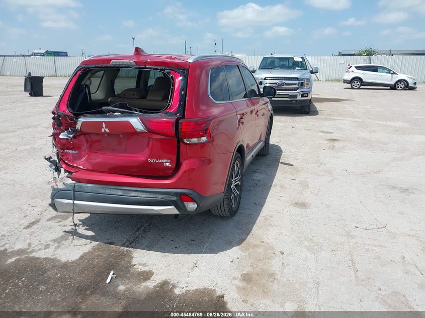 2018 Mitsubishi Outlander VIN JA4AD3A37JZ036763 IAAI salvage auction — REAR END, Salvage Title, sold $3,050 on 2026-07-22 (photo 4)