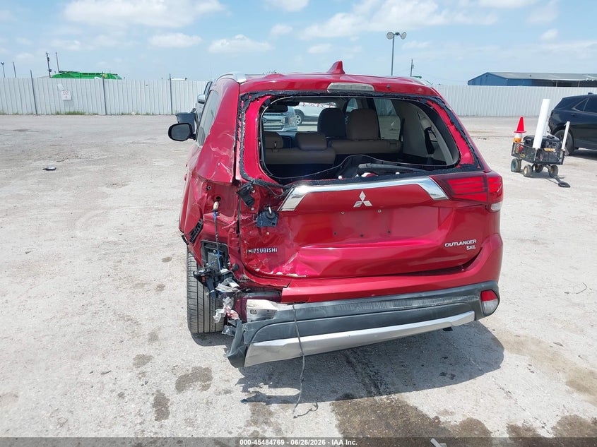 2018 Mitsubishi Outlander VIN JA4AD3A37JZ036763 IAAI salvage auction — REAR END, Salvage Title, sold $3,050 on 2026-07-22 (photo 6)